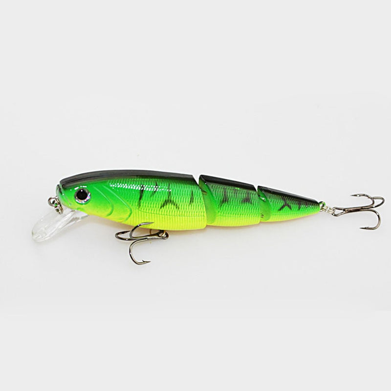 1PCS Jointed Fishing lure 10.5CM/15G Minnow plastic artificial fishing wobbler tools jerk fish esca tackle