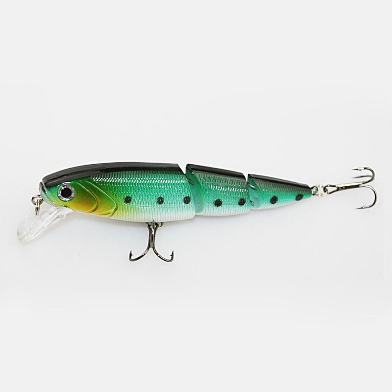 1PCS Jointed Fishing lure 10.5CM/15G Minnow plastic artificial fishing wobbler tools jerk fish esca tackle