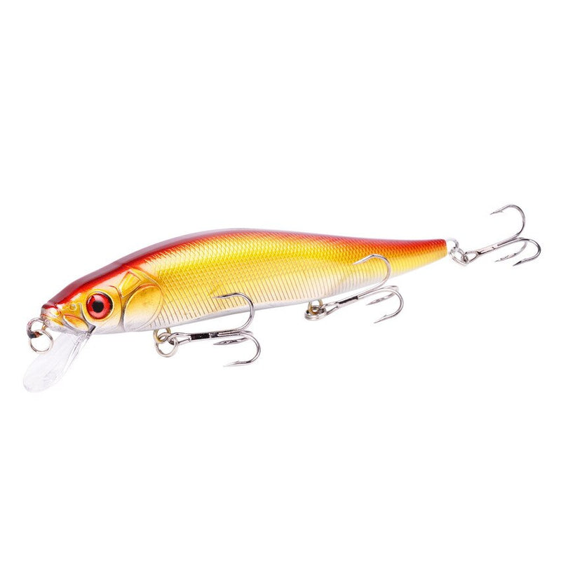 1Pcs 14cm 22.7g Topwater wobbler 3D Eyes Fishing Lure Minnow Hard Bait 3 fish Hooks Crankbait Floating Fishing Tackle