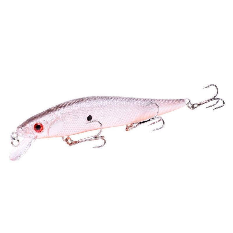 1Pcs 14cm 22.7g Topwater wobbler 3D Eyes Fishing Lure Minnow Hard Bait 3 fish Hooks Crankbait Floating Fishing Tackle