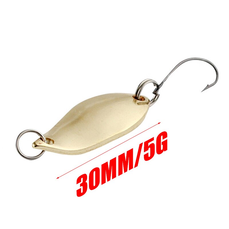 3g / 7g / 11g / 15g Fishing Luretriple Hooks Spoon Lure Fishing Bait With  Reflective Feather Tail Carp Fishing Tackles Black 15g