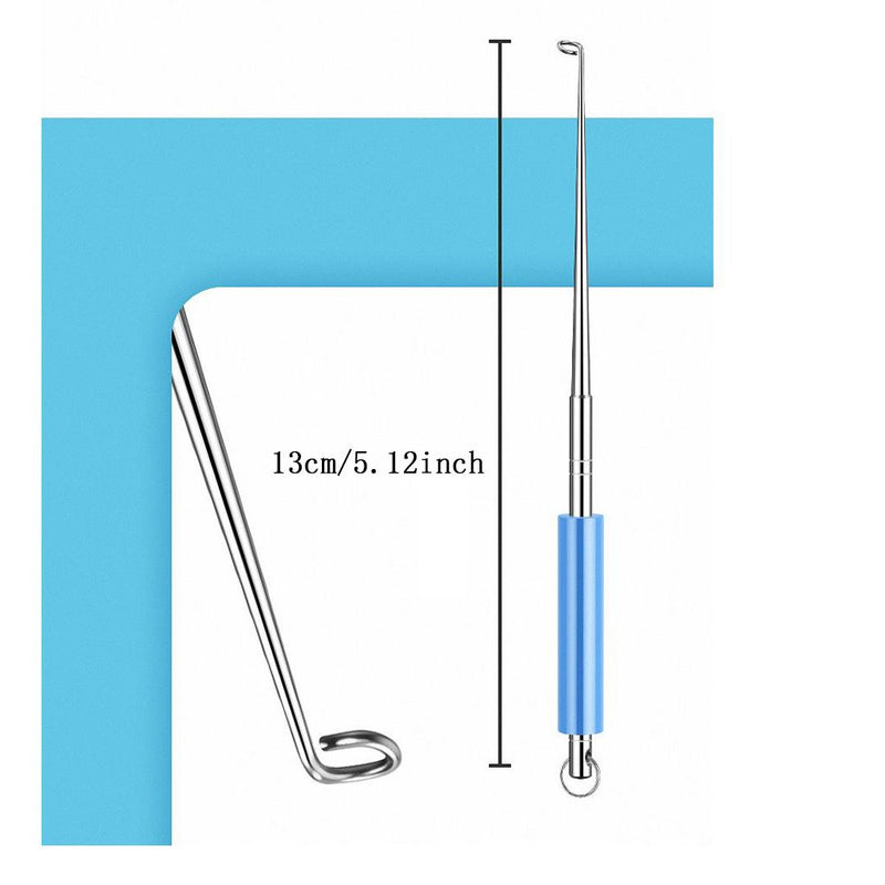 1pc 13cm Fishing Hook Remover Stainless Steel Fishhook Dehooker Hook D