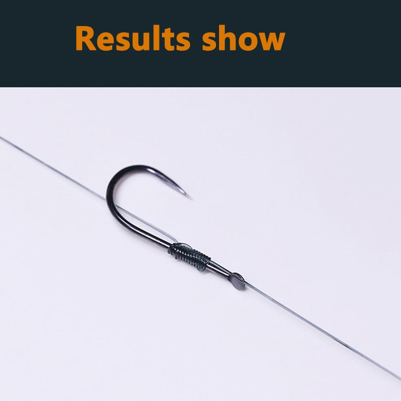 Electric Device Automatic Fishing Hook Tier Machine Tying Device Tie Knot  Lure Fishing Hook Line Tyer Tie Machine Fishing Tackle Tie Winder Device 