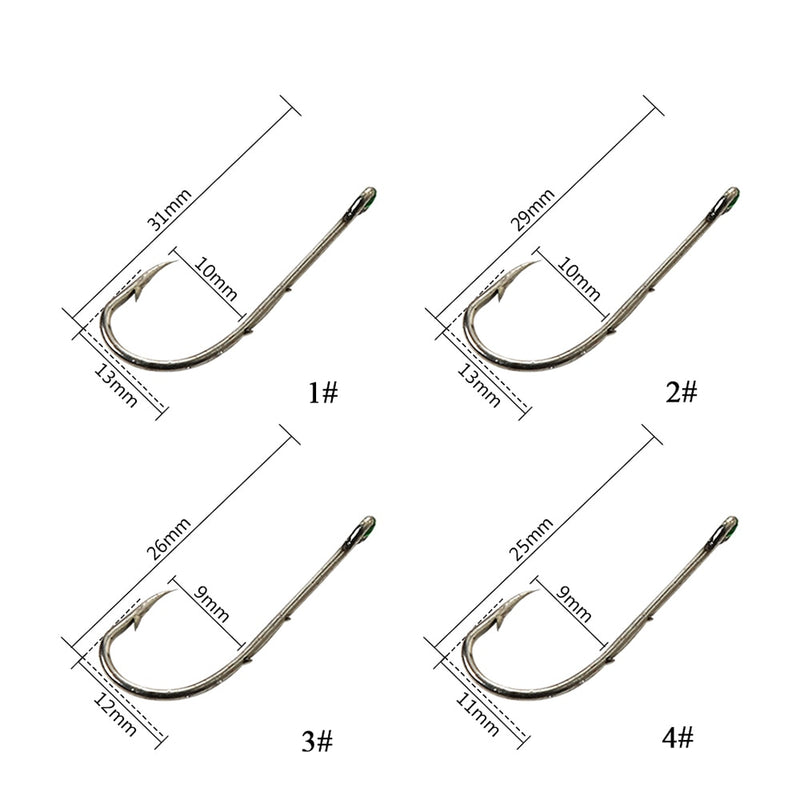 20pcs 12-25cm Anti Bite Steel Wire Leader Leashes For Fishing 20-80LB With Baitholder Hook Swivel