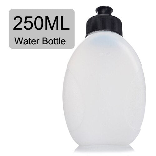 250ml 500ml Soft Flask Folding Collapsible Water Bottle TPU Free For Running Hydration Pack