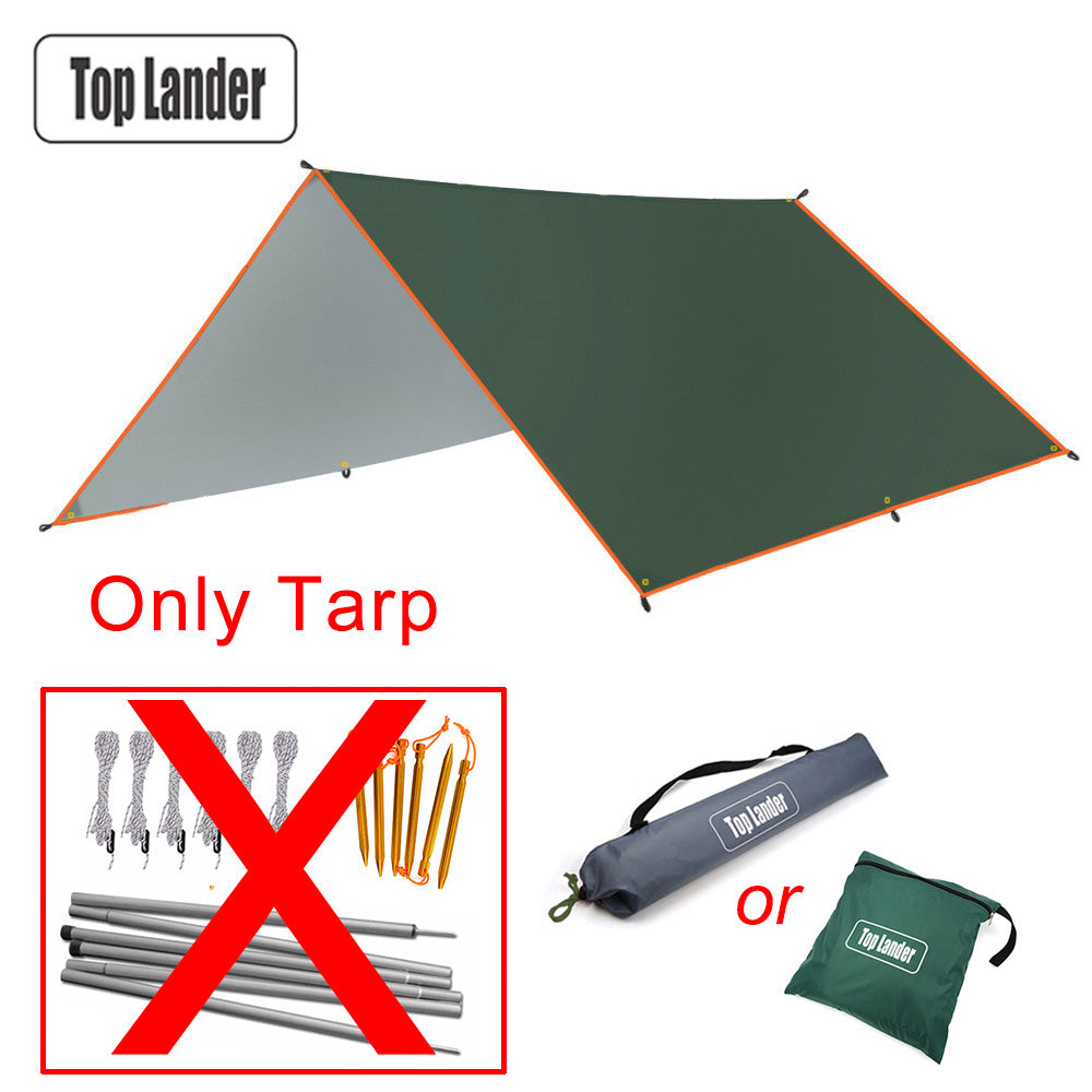 Awning Waterproof Tarp Tent Outdoor Camping Sun Shelter Canopy Sunshade