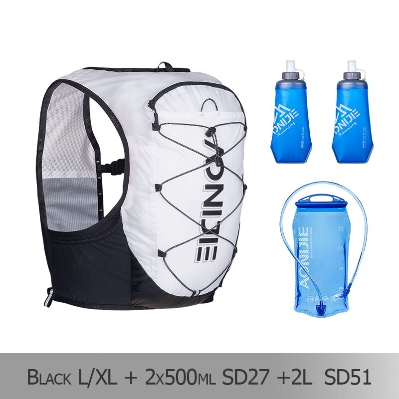 Lightweight Hydration Cross Country Backpack Pack Rucksack Bag Water Bladder ForHiking Running