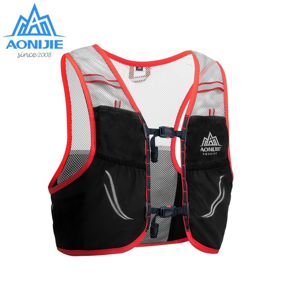 Lightweight Backpack Running Vest Nylon Hydration Pack Bag Cycling Marathon Portable