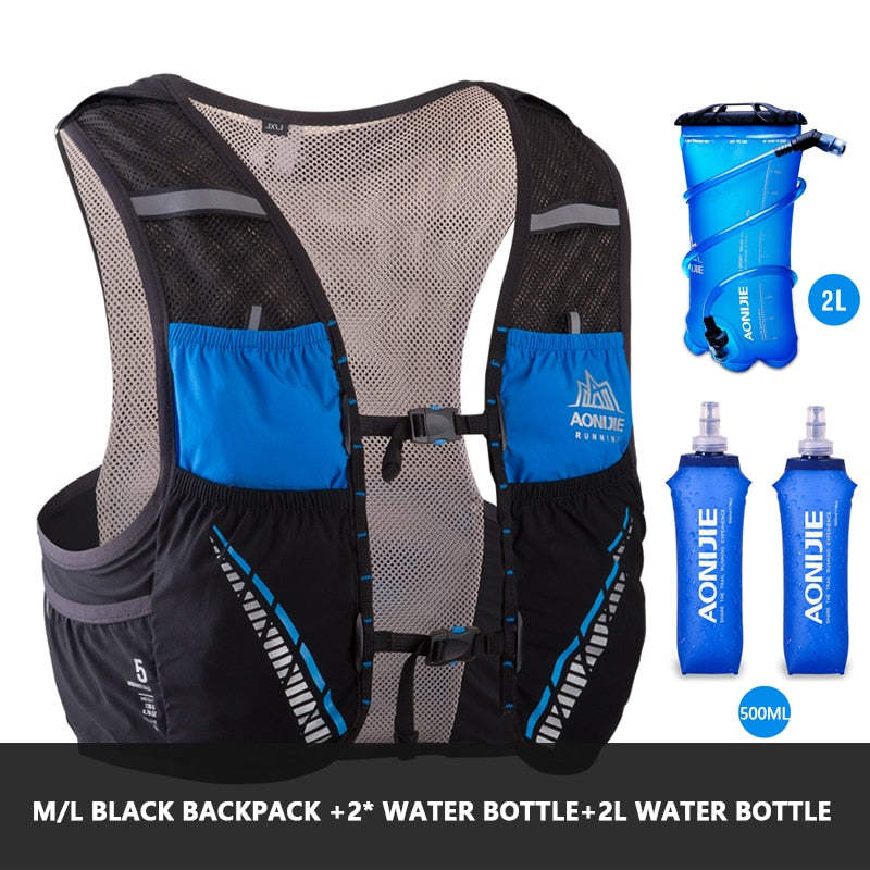 Hydration Pack Backpack Rucksack Bag Vest Harness Water Bladder Hiking Camping Running