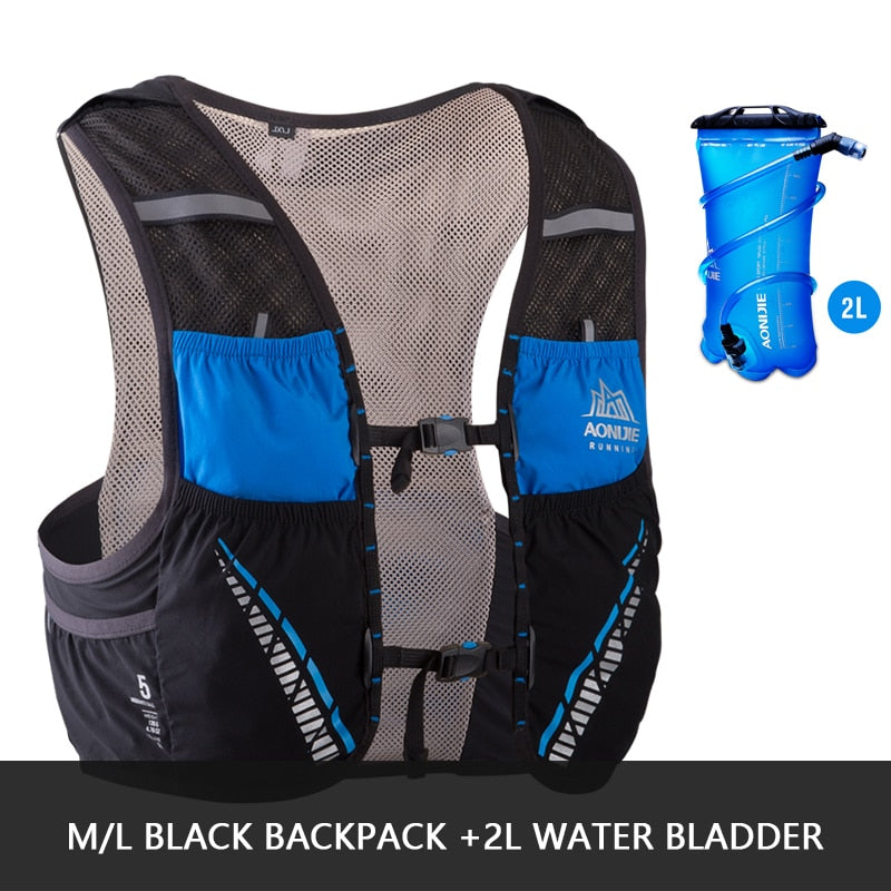 Hydration Pack Backpack Rucksack Bag Vest Harness Water Bladder Hiking Camping Running