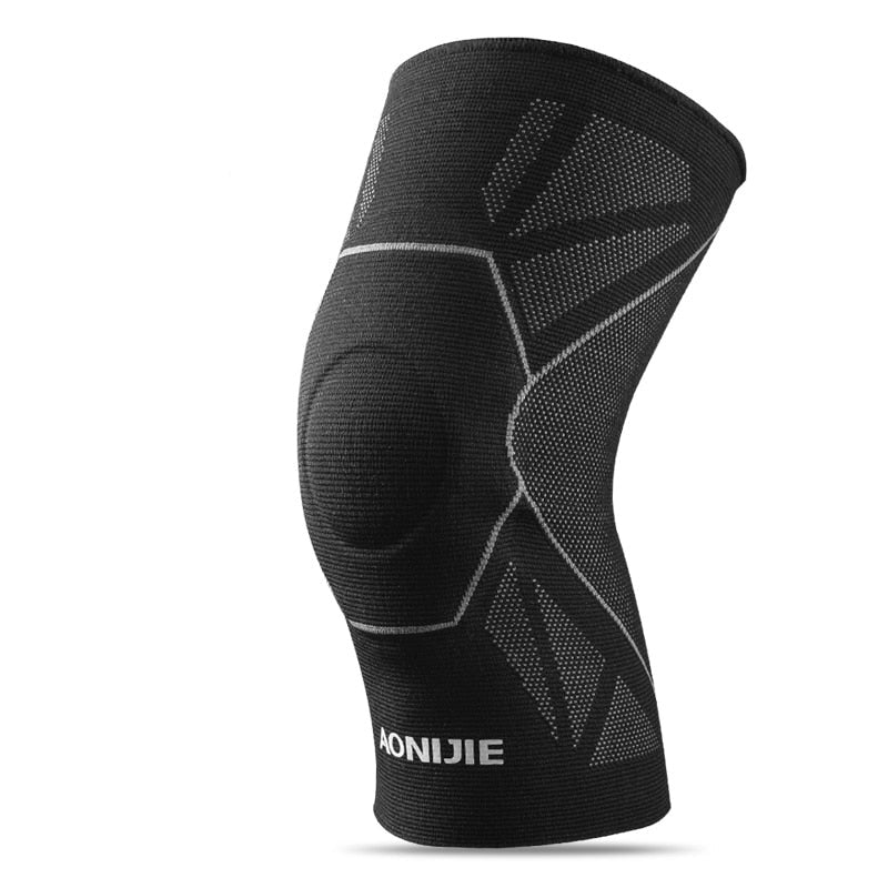 E4108 One Piece Protective Knee Brace Support Compression Sleeve Knee Pad Wrap Volleyball Kneepad