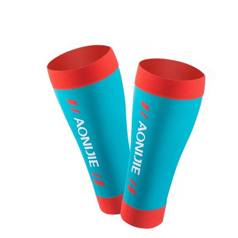 AONIJIE E4405 Knit Compression Leg Calf Sleeves Socks Shin Splint Support Relief For Running Jogging Marathon Hiking Soccer