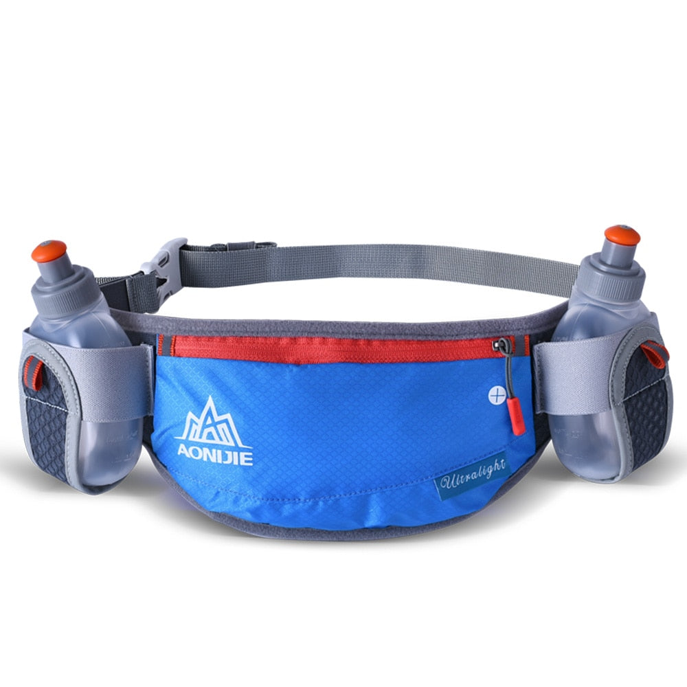 Marathon Jogging Cycling Running Hydration Belt Waist Bag Pouch Fanny Pack Phone Holder