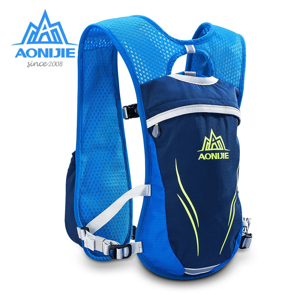 Hydration Backpack Rucksack Bag Vest Harness For 1.5L Water Bladder Hiking Camping Running