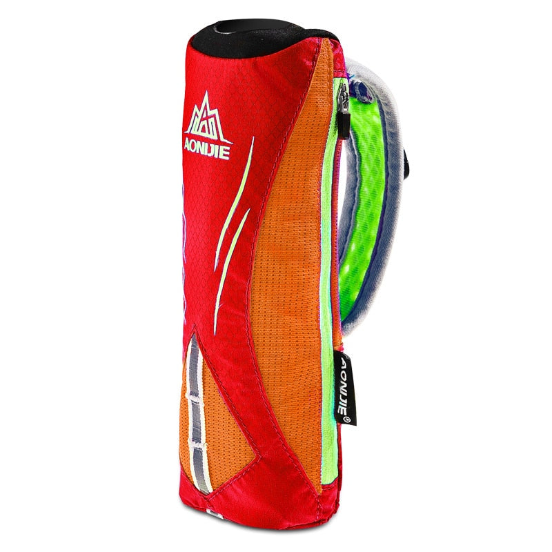 Running Hand-held Water Bottle Kettle Holder Wrist Storage Bag Hydration Pack Hydra