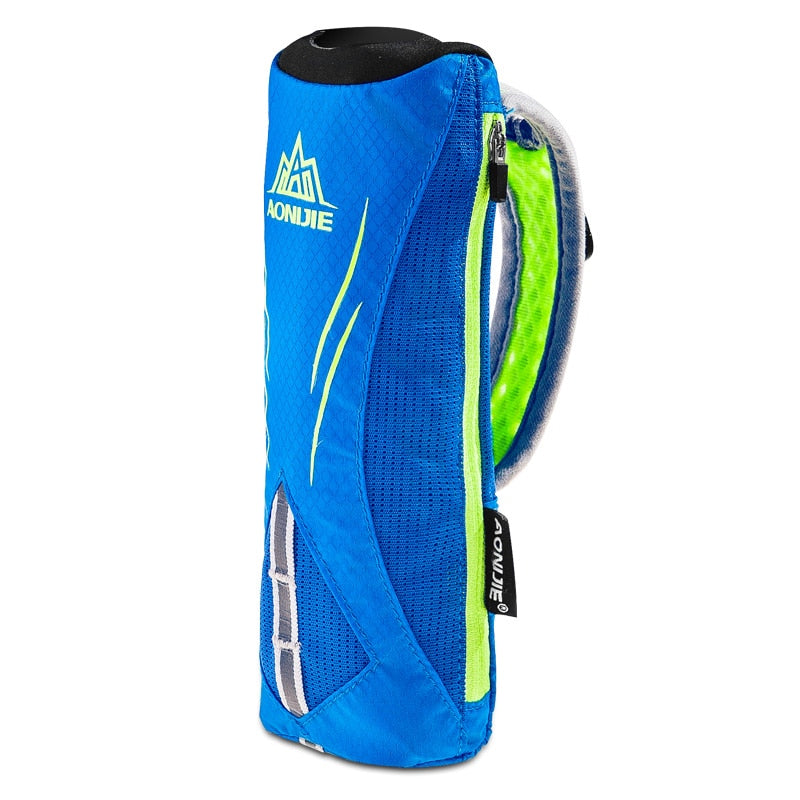 Running Hand-held Water Bottle Kettle Holder Wrist Storage Bag Hydration Pack Hydra