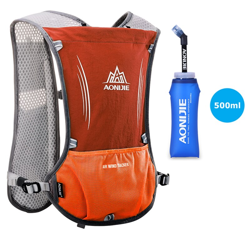 5L Hydration Backpack Rucksack Bag Vest Harness Water Bladder Hiking Camping Running