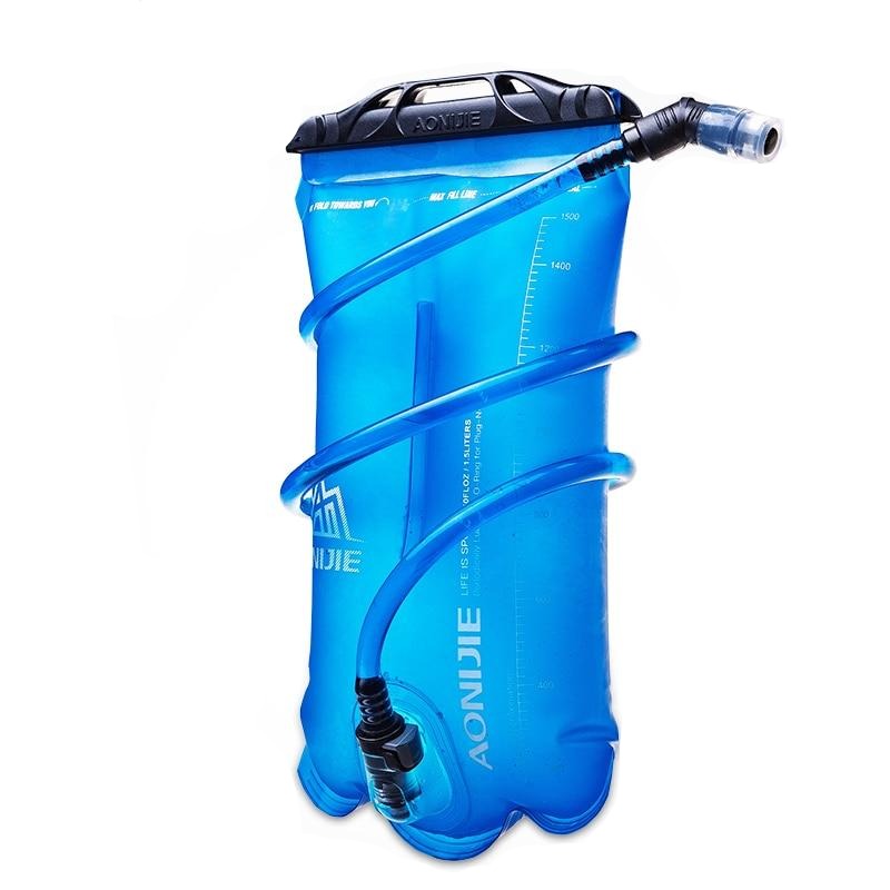 Soft Reservoir Water Bladder Hydration Pack Water Storage Bag BPA Free - 1.5L 2L 3L Running