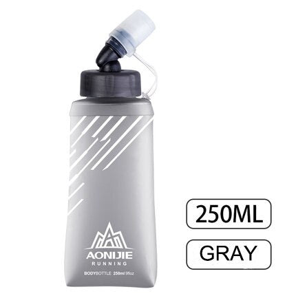 Soft Flask Collapsible 250ml 420ml Water Bottle Hydration Water Bladder