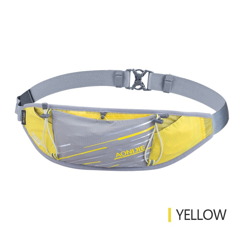 Lightweight Slim Running Waist Bag Belt Hydration Fanny Pack For Jogging Fitness Gym Hiking