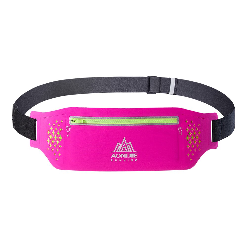 Adjustable Slim Running Waist Belt Jogging Bag Fanny Pack Travel Marathon Gym Workout