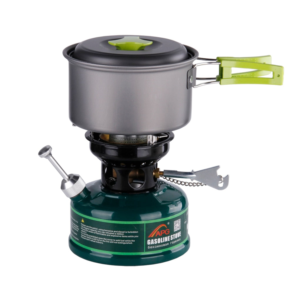 Whisper-Quiet Camping Gasoline Stove: Efficient Outdoor Cookware for Picnics and Adventures