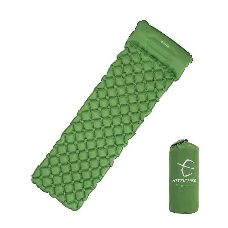 Hitorhike Inflatable mattress Cushion Sleeping Bag Mat Fast Filling Air Moistureproof Camping