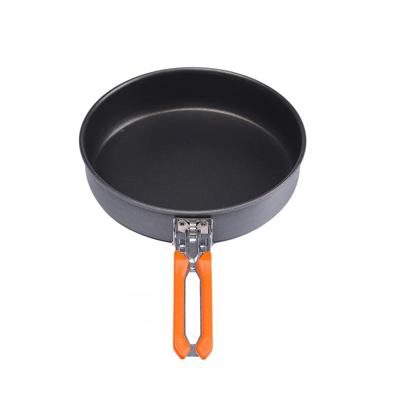 Feast Non-stick Camping Frying Pan Outdoor Hiking Skillet Lightweight Stick Free Cookware 0.9L 262G