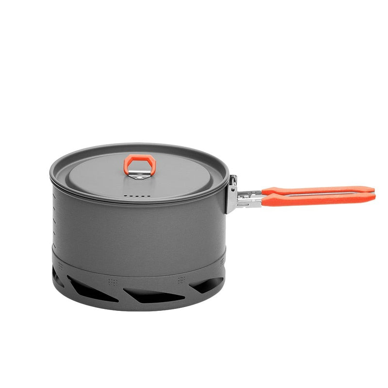 Feast Series K2 1.5L Outdoor Portable Foldable Handle Heat Exchanger Pot Camping Kettle 338g FMC-K2