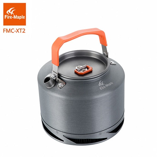 Fire Maple Hiking Kettle Outdoor Camping Cookware Heat Exchange Pinic Kettle Tea Coffee Pot 1.5L