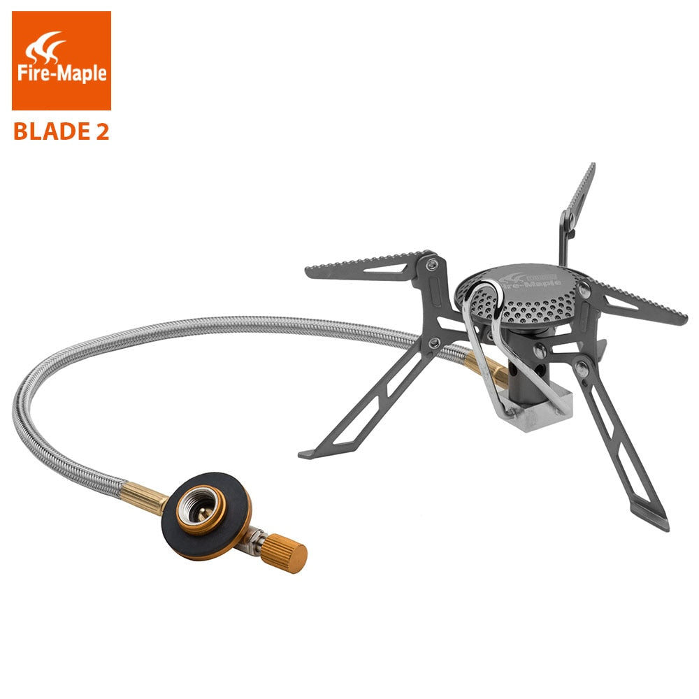 Fire Maple Titanium Gas burners Blade 2 Ultra Light 135g Gas Stoves Cooker With Pre-heat Tube