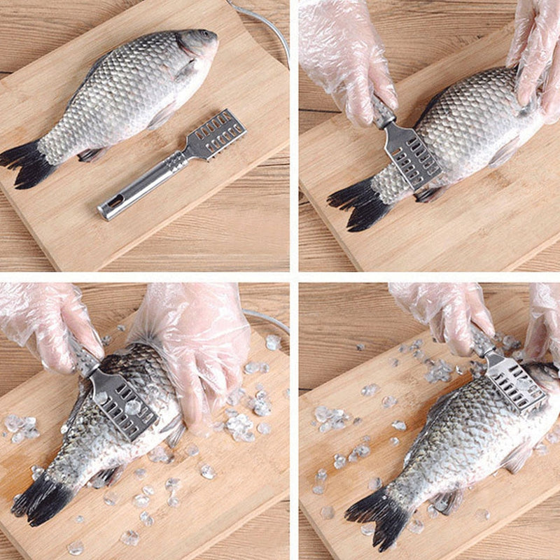 Fish scale brush kitchen tool accessories scraping fish skin brush fis