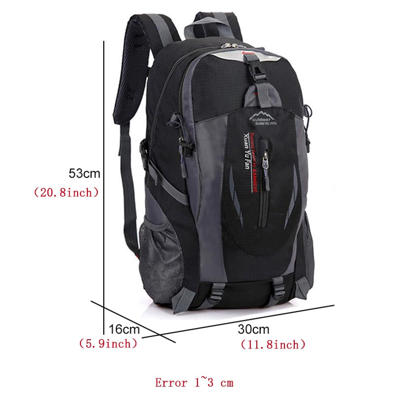 Backpack Nylon Waterproof Youth sport Bags Casual Camping Male Back Pack Laptop Backpack