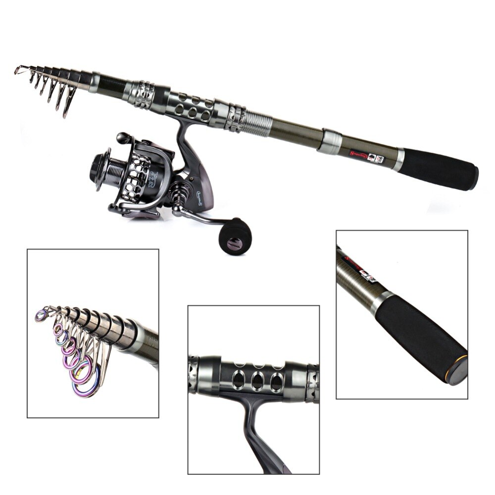 Ghosthorn Fishing Rod and Reel Combo, Telescopic New Zealand