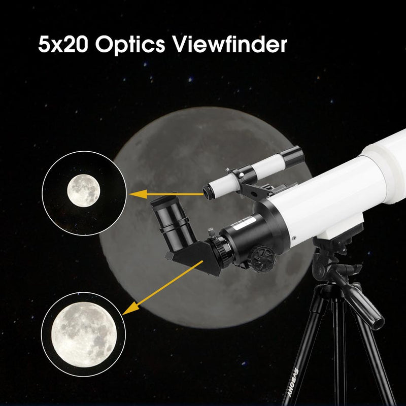 SVBONY Astronomical Telescope Portable Refractor Multi-Coating Optics SV501P