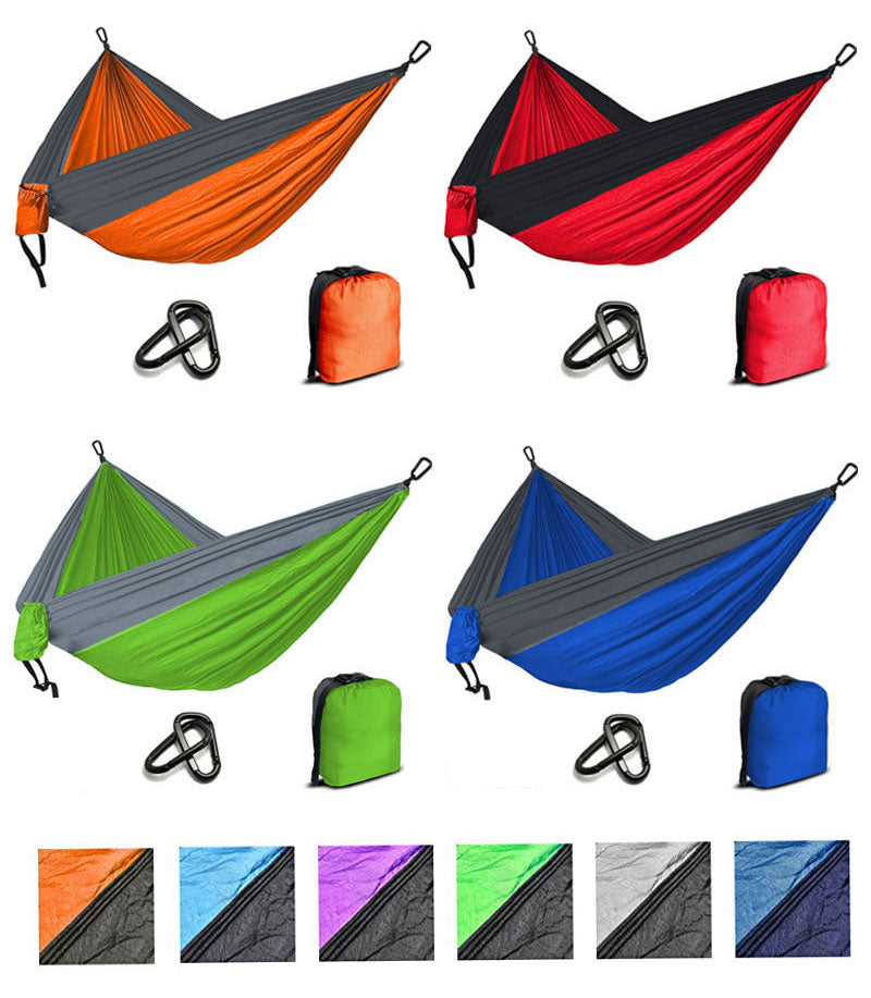 Camping Parachute Hammock Survival Garden Outdoor Furniture Leisure Sleeping Hamaca Travel Double