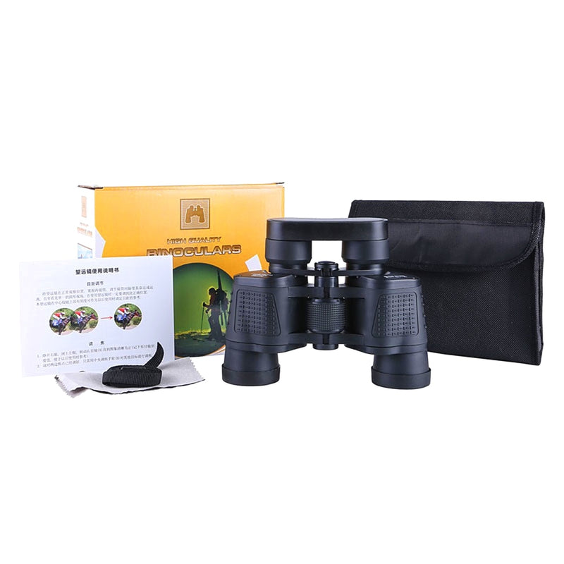 High Power HD Professional Binoculars 80x80 10000M Hunting Telescope Optical LLL Night Vision