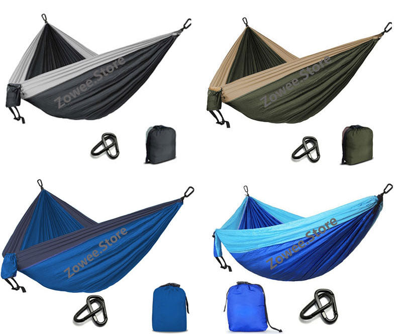 Camping Parachute Hammock Survival Garden Outdoor Furniture Leisure Sleeping Hamaca Travel Double