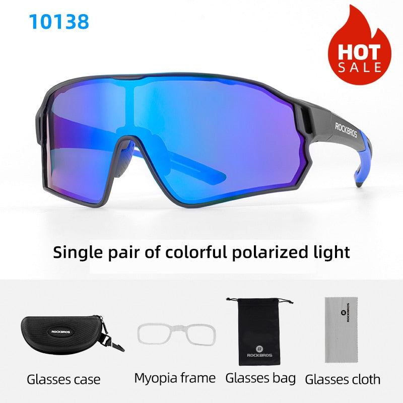 Cycling Glasses MTB Road Bike Polarized Sunglasses UV400 Protection Ultra-light Bicycle Eyewear