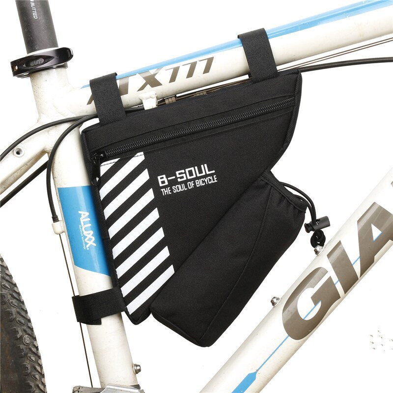 HOT! Bicycle Bag Waterproof Bike Triangle Bag Storage Mobile Phone Cycling Bag Bike Tube Pouch Holder Saddle Pannier Accessories