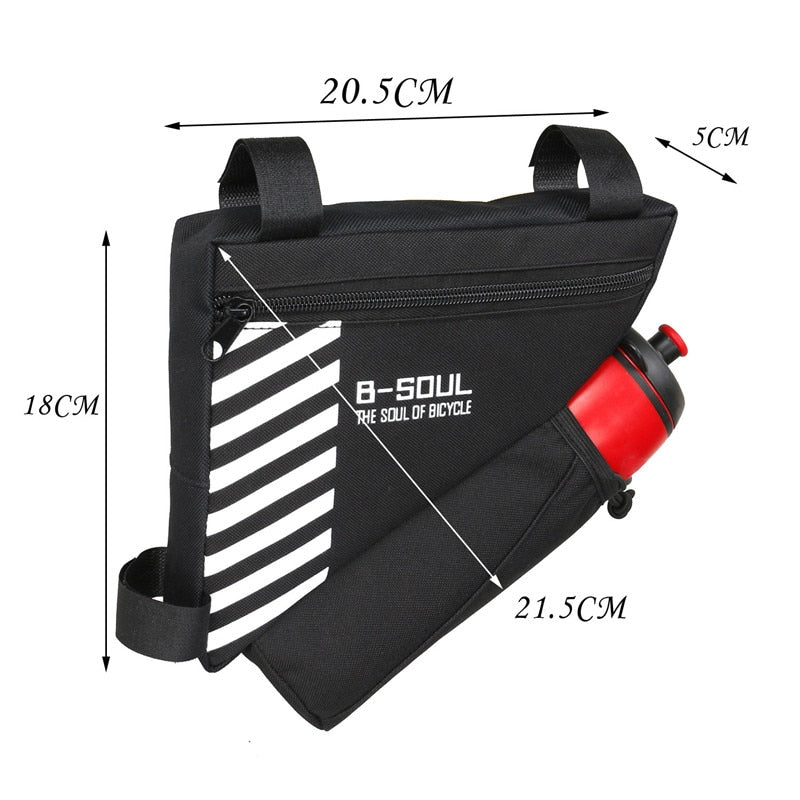 HOT! Bicycle Bag Waterproof Bike Triangle Bag Storage Mobile Phone Cycling Bag Bike Tube Pouch Holder Saddle Pannier Accessories