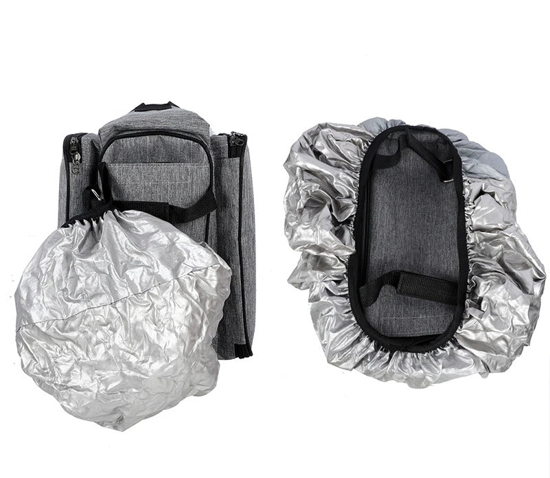 Waterproof Bike Seat Pannier Pack Luggage Cycling Bag 10-25L Bicycle Pannier Bag with Rain Cover