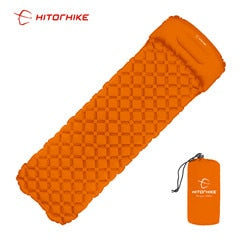 Hitorhike Inflatable mattress Cushion Sleeping Bag Mat Fast Filling Air Moistureproof Camping