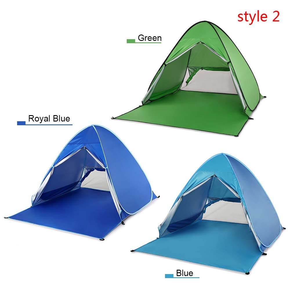 Automatic Tent UV Protection Outdoor Camping Tent Travel Instant Pop Up Beach Tent Ultralight