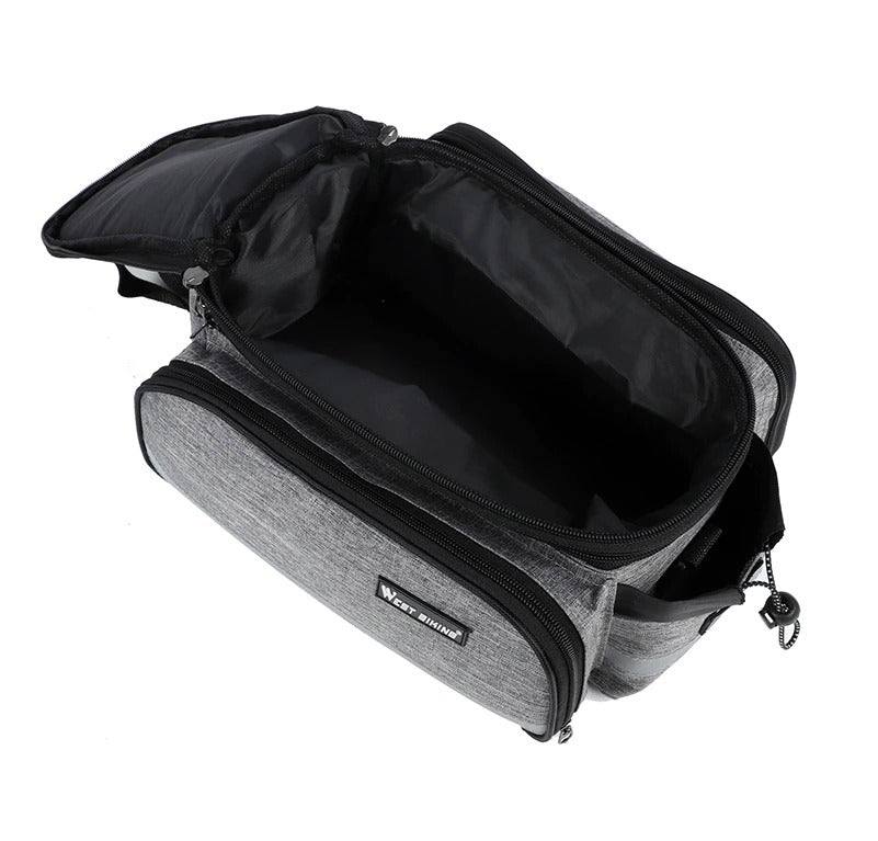 Waterproof Bike Seat Pannier Pack Luggage Cycling Bag 10-25L Bicycle Pannier Bag with Rain Cover