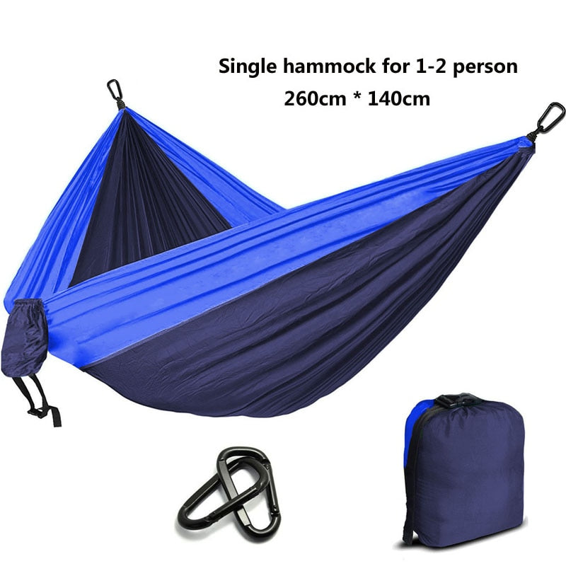 Camping Parachute Hammock Survival Garden Outdoor Furniture Leisure Sleeping Hamaca Travel Double