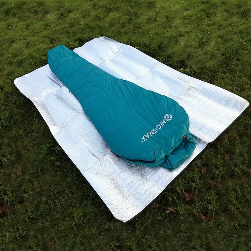 Ultra-Light Outdoor Camping Down Sleeping Bag Nylon Mummy Three Season Goose Down Sleeping Bag