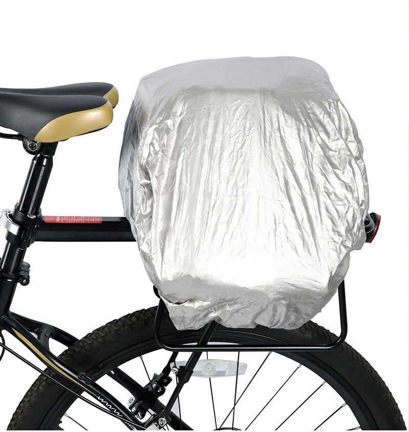 Waterproof Bike Seat Pannier Pack Luggage Cycling Bag 10-25L Bicycle Pannier Bag with Rain Cover