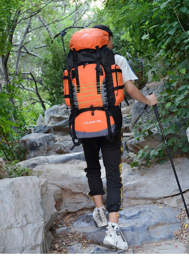 Travel Bag Camping Backpack Hiking Army Climbing Bags Trekking Mountaineering Mochila Large Capacity