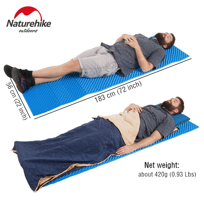 Naturehike Camping Mat Portable Sleeping Pad Ultralight Foldable Camping Bed Camping Mattress